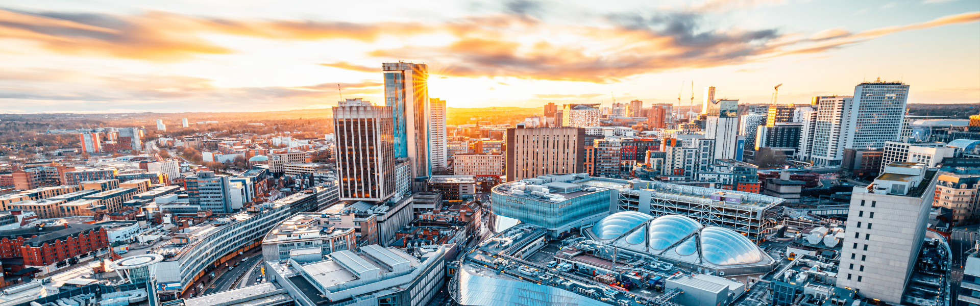 City scape of Birmingham